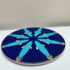 Dessous de plat sardines bleu foncé